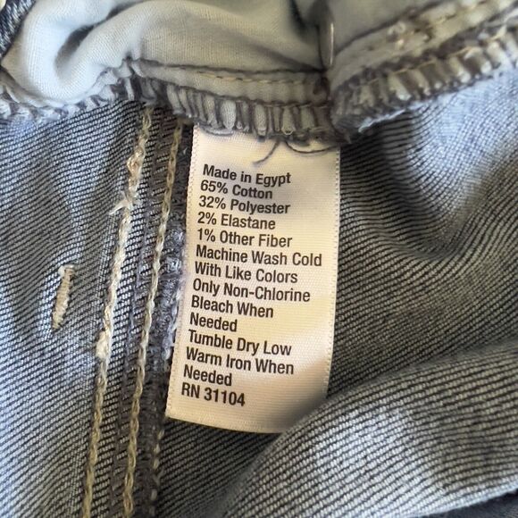 Crown & Ivy Jeans Womens Size 20 WR Curvy Skinny Distressed Ankle Pants Stretch - Picture 12 of 13